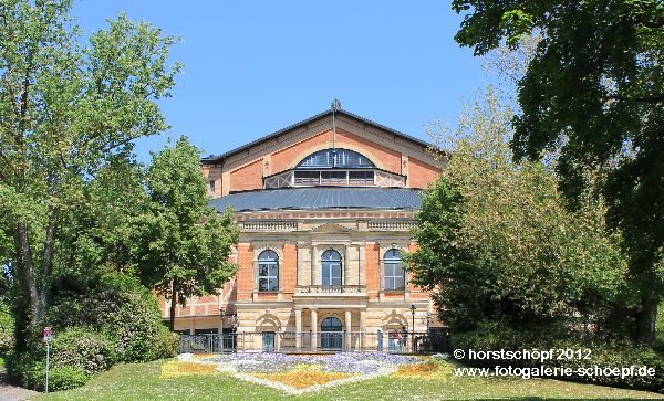 Bayreuth - Festspielhaus -Suedansicht